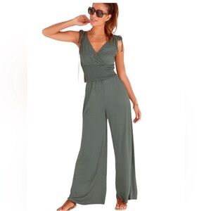 Victoria's Secret Olive Jumpsuit